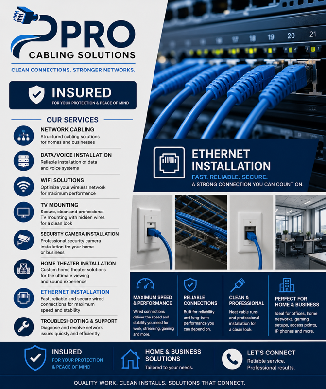 Network Cable Installation