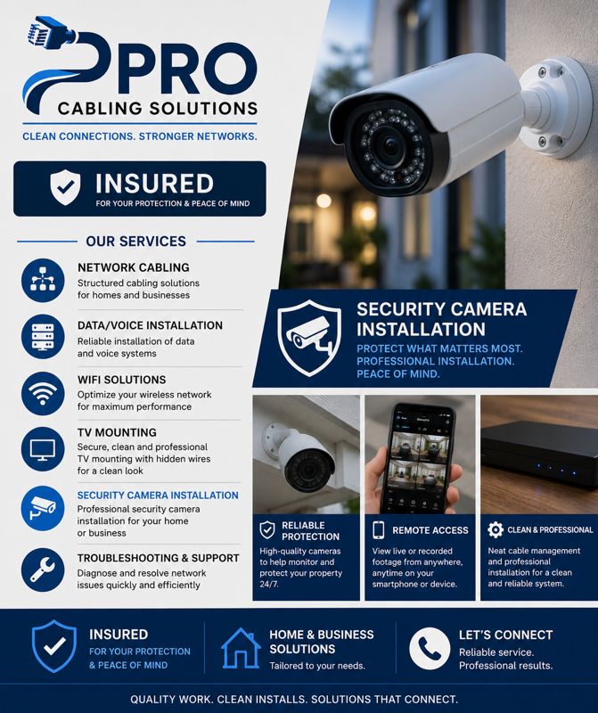 Security Camera Installation